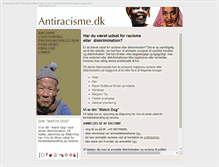Tablet Screenshot of antiracisme.dk